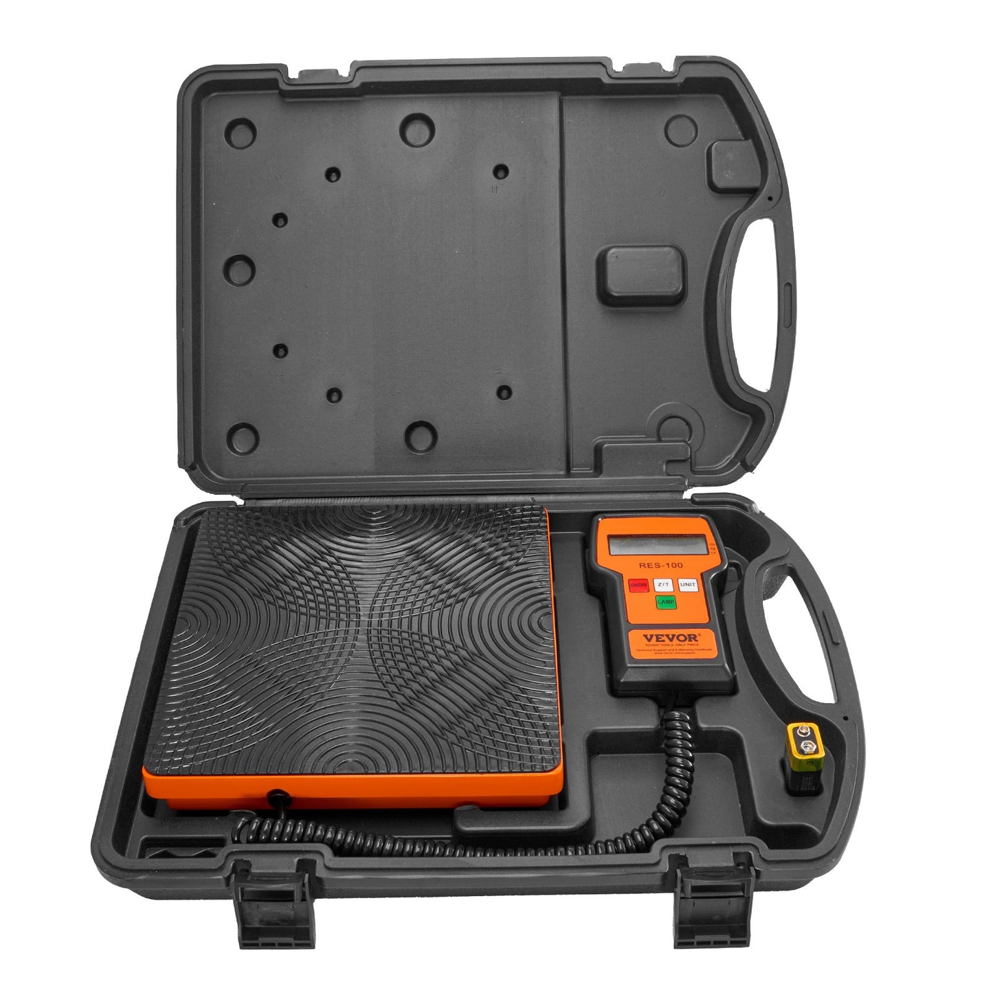 Electronic Digital Refrigerant Charging Freon Weight Scale 99.8 kg for HVAC