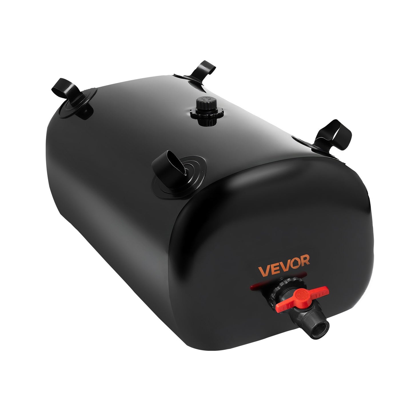 Water Storage Bladder, 113L Water Storage Container Tank, 1000D PVC Thickened Soft Bag Bladder, Collapsible Portable for Garden Irrigation, Camping, RVs, Emergency Use - Black