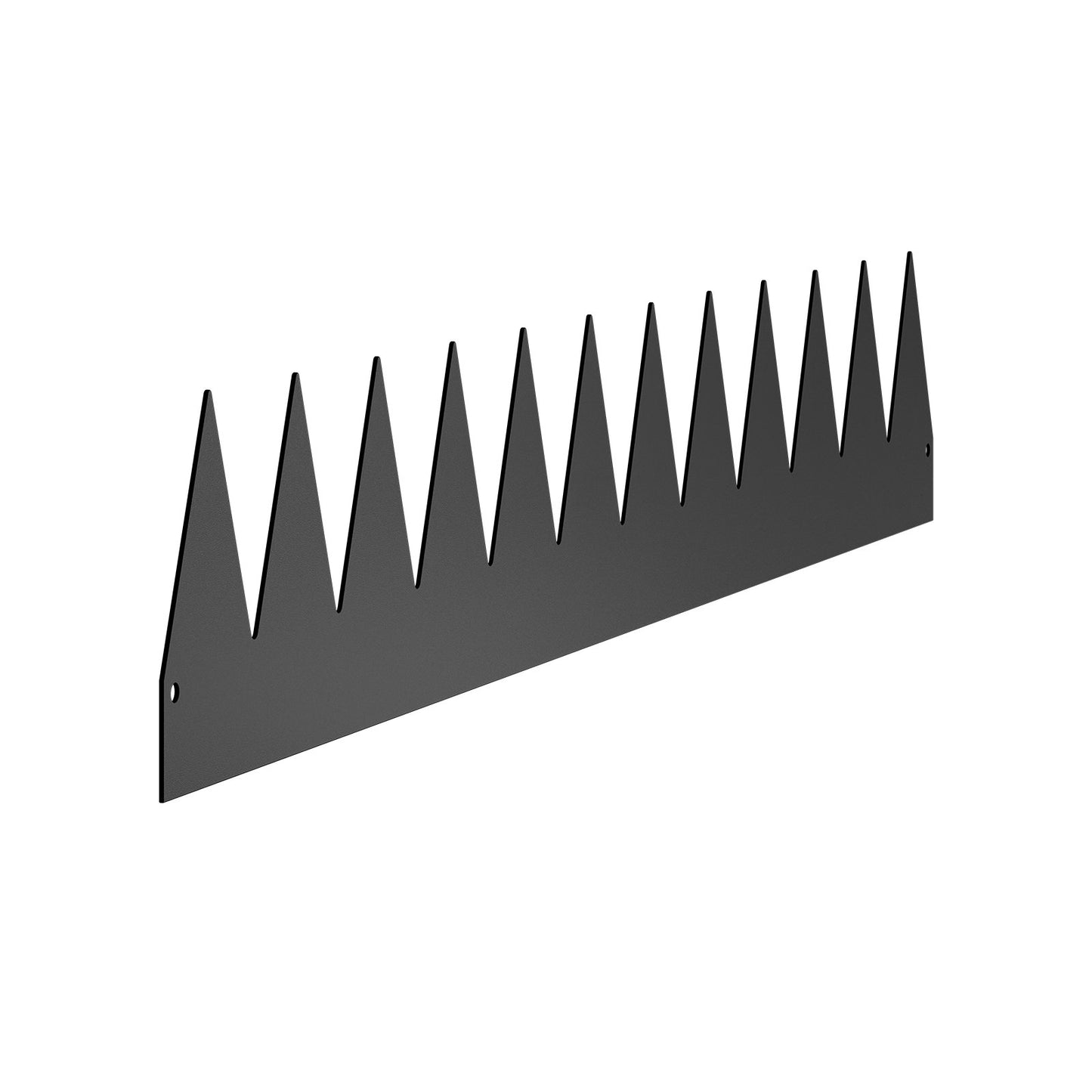 Steel Landscape Edging, 3 Packs 40 x 6 in Rust-Resistant Metal Landscape Edging, Bendable Garden Edging Border, Heavy Duty Lawn Edging, Easy-to-Install, Flower Bed Yard Pathway Divider Black