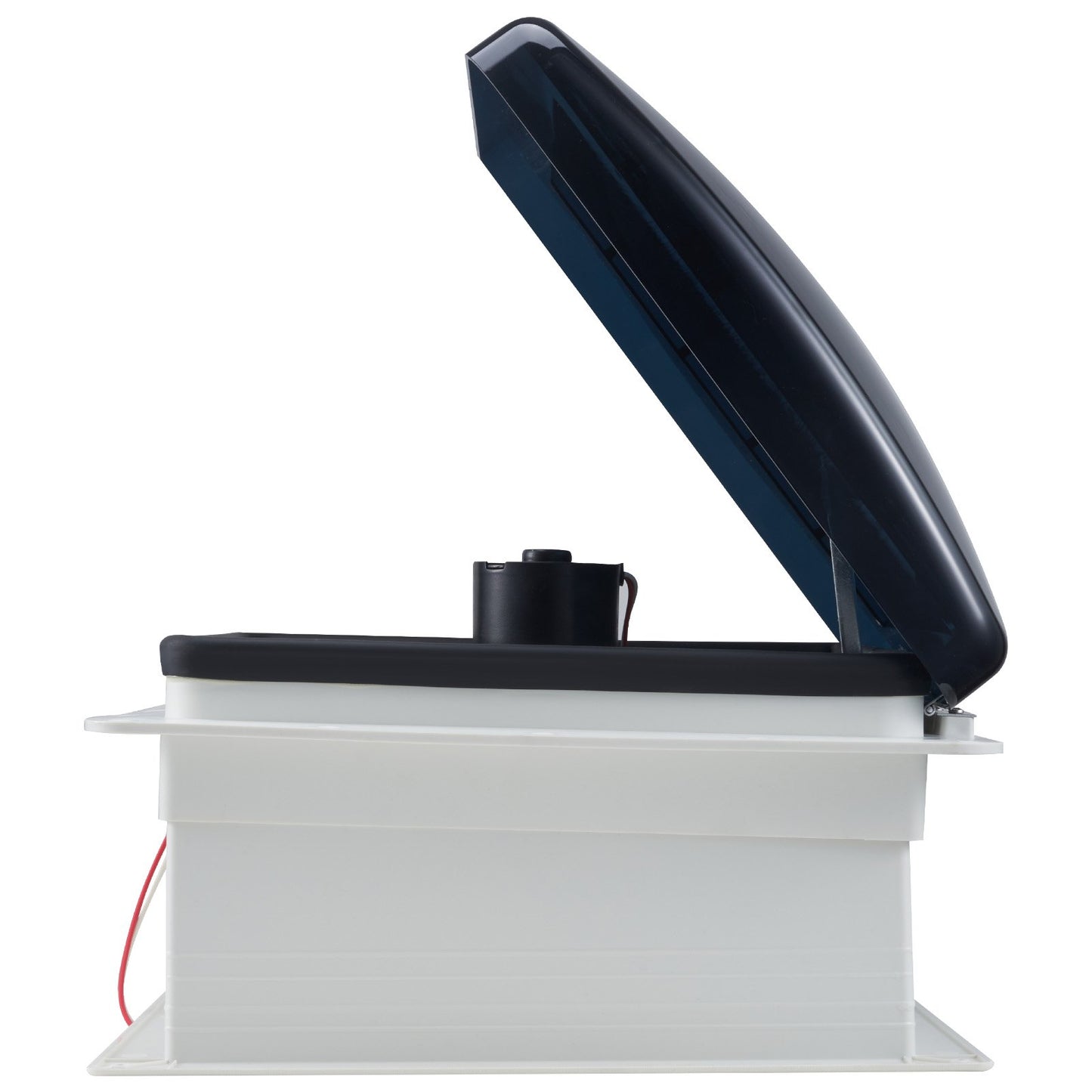 RV Vent Fan, 14 inch RV Roof Vent Fan 12V, Powerful 10-Speed Reversible Fan with Remote Control, Built-in DC Motor, Power Top Lid,12 inch Fan Blade,Fits 14 x14 inch Roof Openings