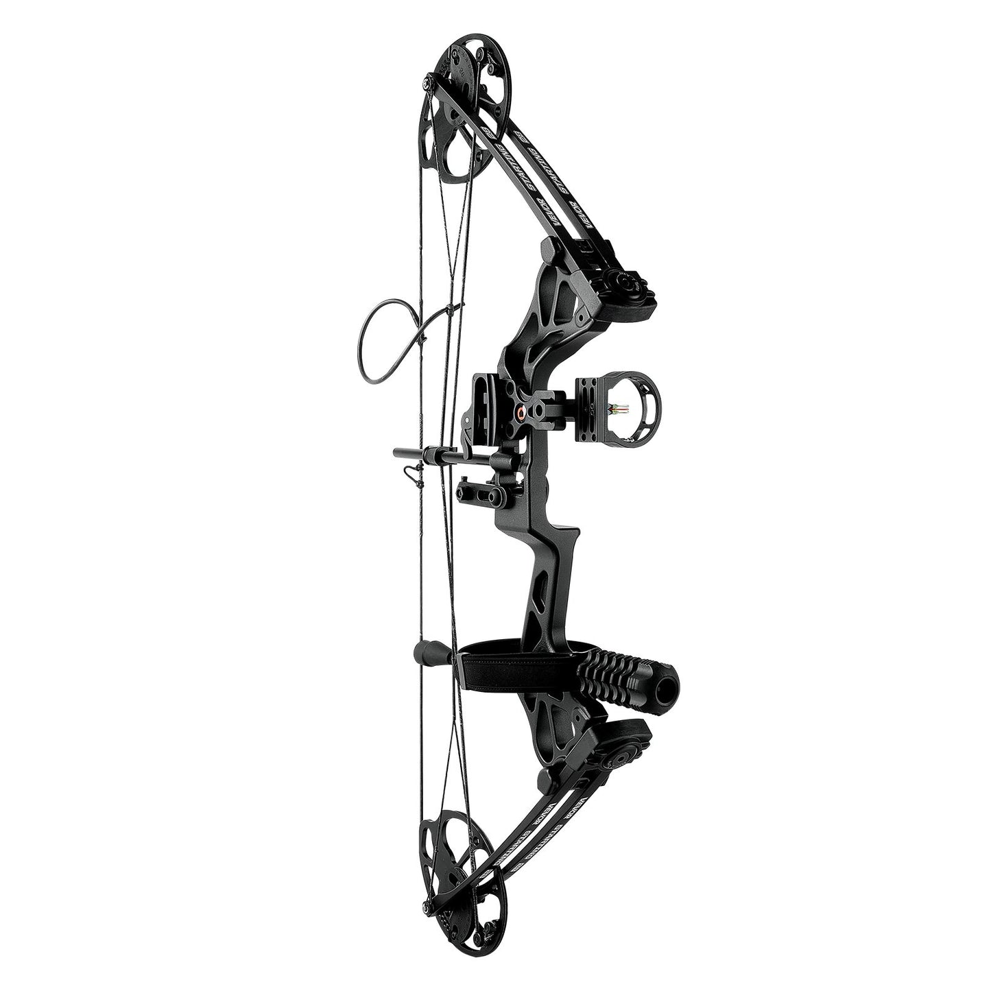 Compound Bow Archery, Adjustable 19-30 in Draw Length Compound Bow Package for Beginner, 19-70 Lbs Draw Weight Archery Bows and Arrow Set, Right Hand Kit with Hunting Equipment, 320 fps, Black