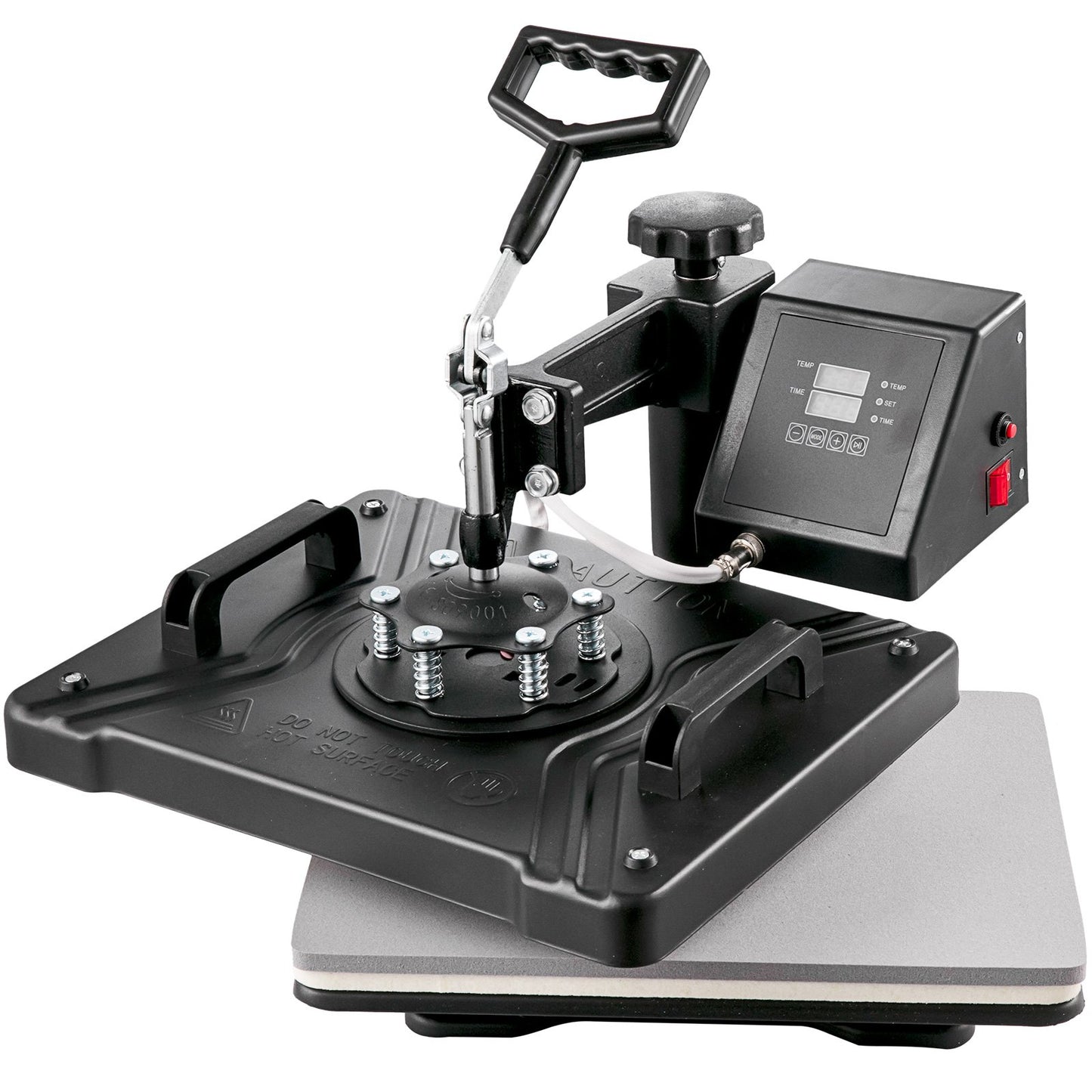 VEV Heat Press 5 in 1 Heat Press Machine 38x30cm T-shirt Press Mug Printing Machine Multifuctional Heat Transfer Machine for T-shirt Mug Hat Plate Transfer Printer