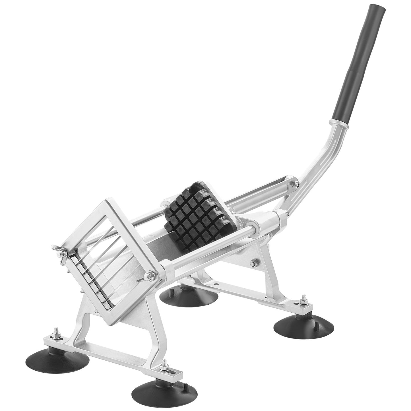 Commercial Vegetable Slicer, 1/4"+3/8"+1/2" Fruit Slicer, Stainless Steel and Aluminum Alloy Vegetable Cutter Slicer Machine, Manual Slicer with Non-slip Feet, for Radishes, Onions, Potatoes