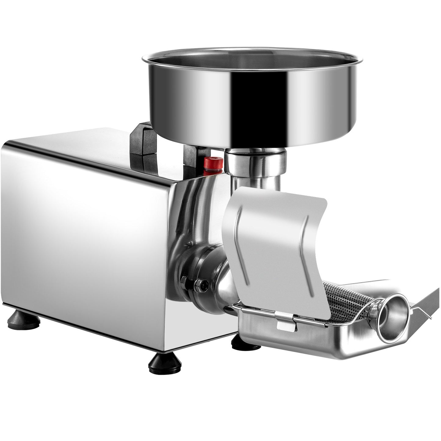 Electric Tomato Strainer 370W Tomato Milling Machine Stainless Steel Tomato Sauce Maker Pure Copper Motor Tomato Sauce Maker 90-160 KG Per Hour for Food Strainer and Sauce Maker