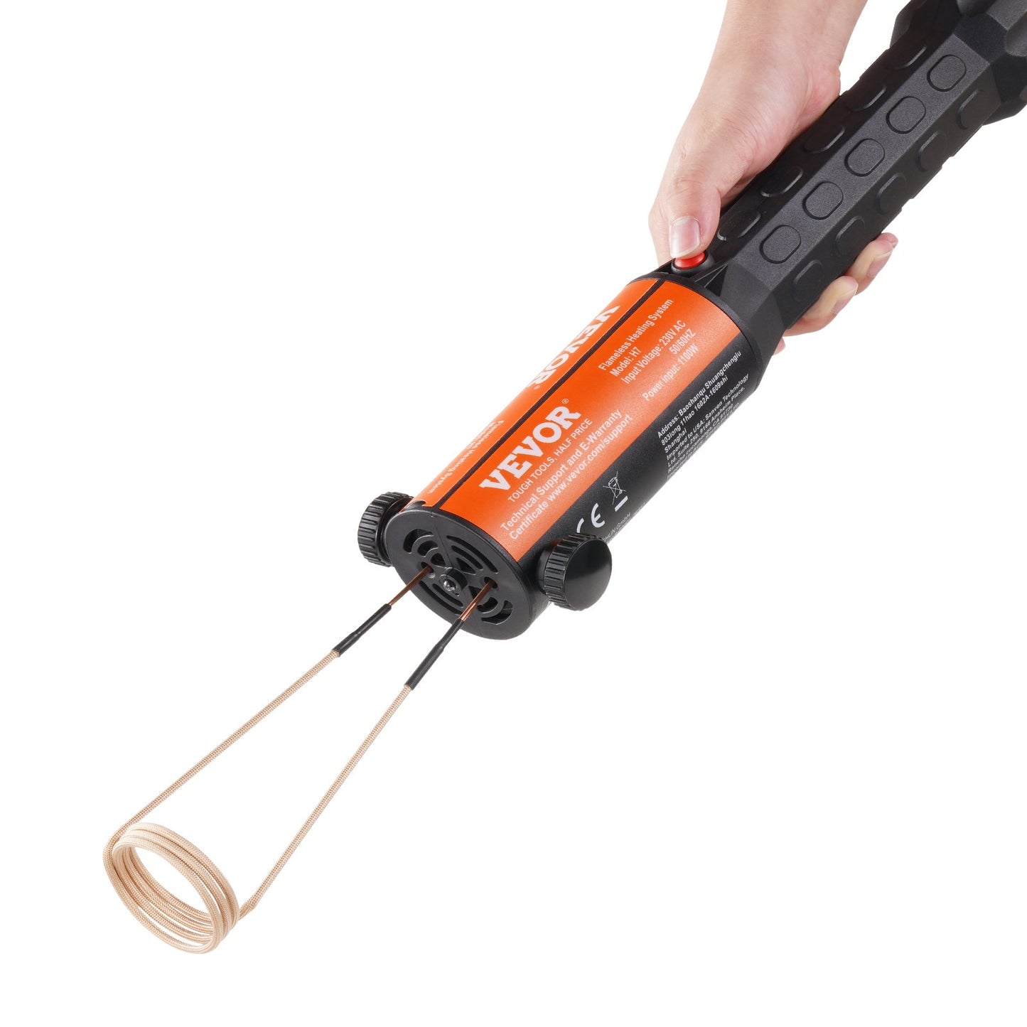 Magnetic Induction Heater Kit, 1000w Induction Heater Hand-held, Bolt Induction Heater with 8PCS Induction Coils, 220V Flameless Induction Heater Bolt Remover for Removing Rusty Bolts and Nuts