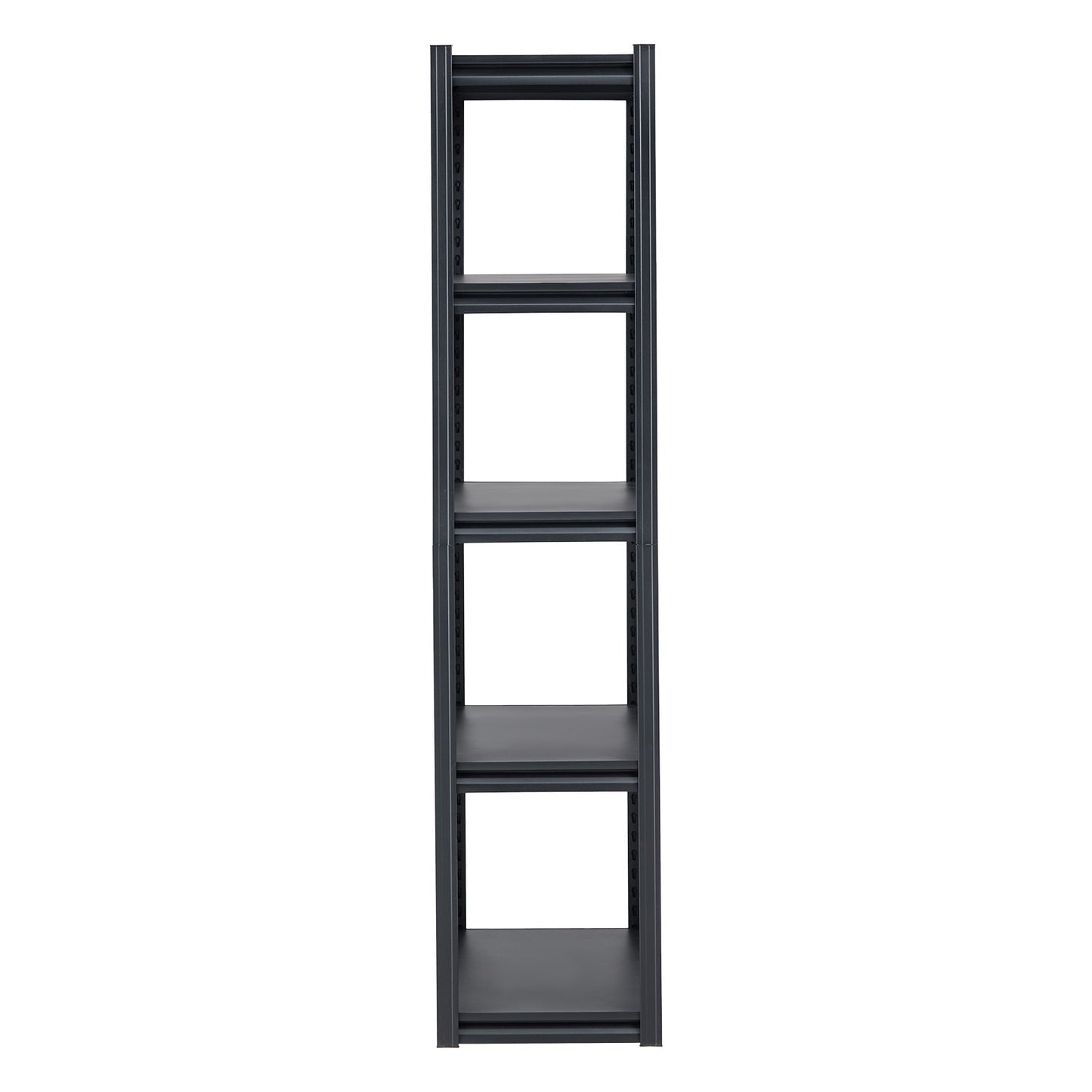 Storage Shelves, 2000 lbs, 5 Tier Garage Storage Shelving, 16" D x 32" W x 72" H Adjustable Metal Shelves for Garage Shelves Utility Rack Shelf, Ideal for Kitchen, Warehouse, Basement, Black