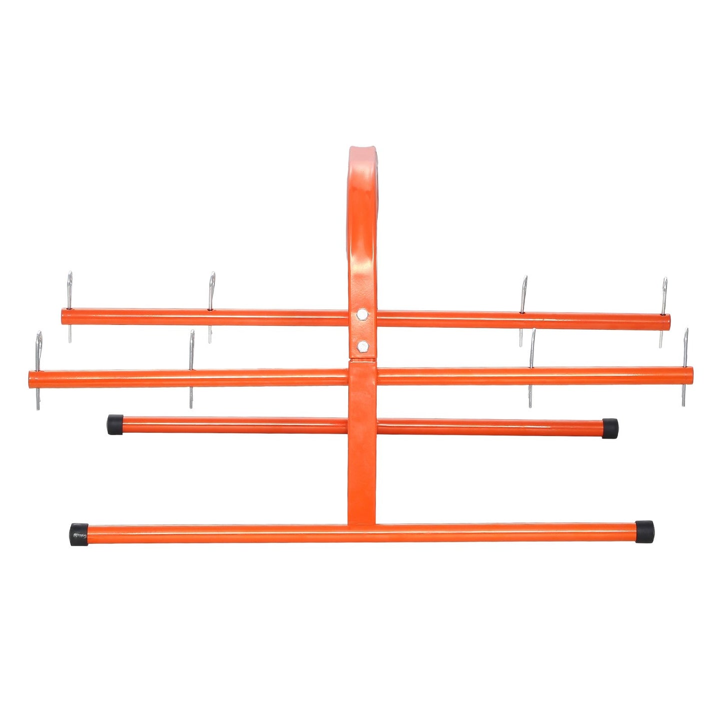 Wire Spool Rack, 45 kg / 100 lbs Capacity, Smart Hand Caddy, Heavy-Duty Steel Wire Dispenser Holder for Up to 8 Spools, MAX 240 mm / 9.45 in Diameter, Easy Lift Design for Electrical Industrial and Retail Use