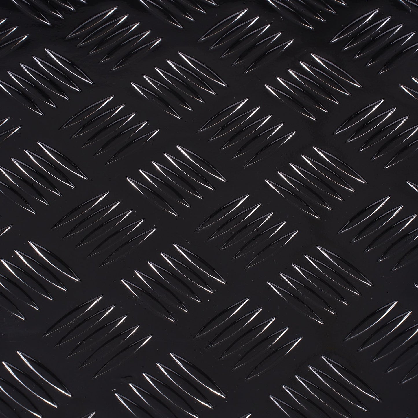 Heavy Duty Aluminum Truck Bed Tool Box, Stripes Plated Tool Box with Side Handle and Locks Keys, Storage Toolbox Chest Organizer for Trailer, Pickup, 48"x19.5"x17.5"(1219.2x495.3x444.5mm), Black