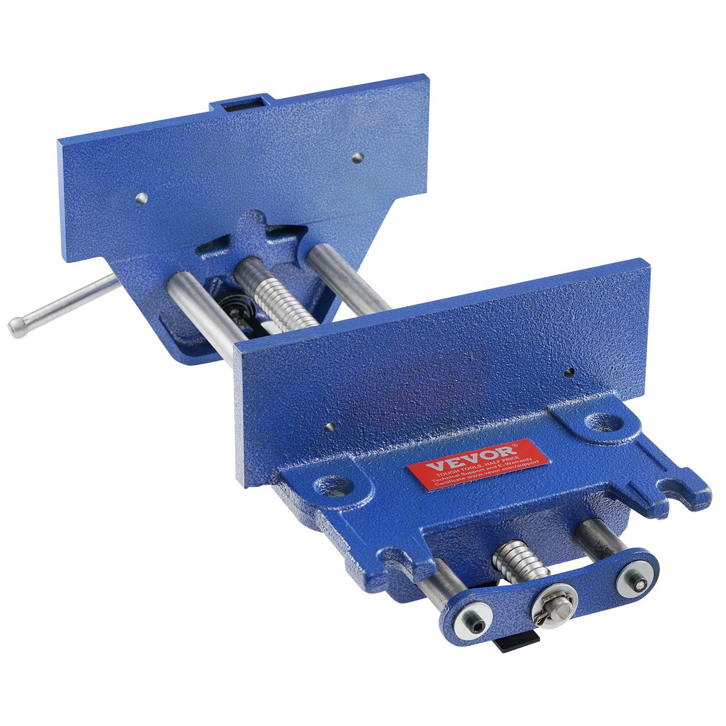 Woodworking Vise, 13 inch Woodworking Bench Vise, Heavy-duty Cast Iron Vice for Workbench 10.6" Jaw Width, with Quick Release Lever for Woodworking, Cutting, and Drilling