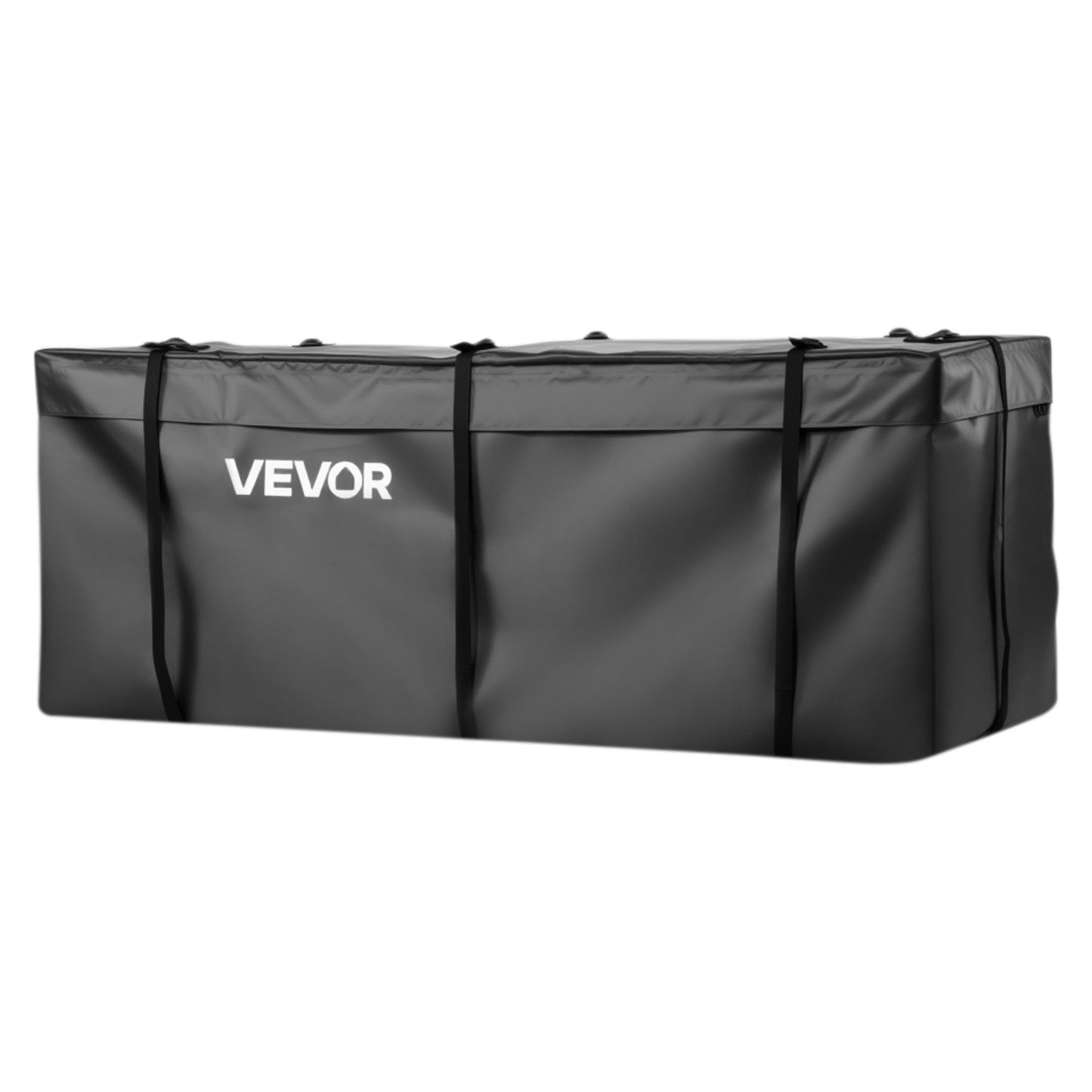 Hitch Cargo Carrier Bag, Waterproof 840D PVC, 57.48 x 19.49 x 23.82 in (16 Cubic Feet), Heavy Duty Cargo Bag for Truck Bed Storage with Reinforced Straps, Suitable for Car SUV Vans Hitch Basket