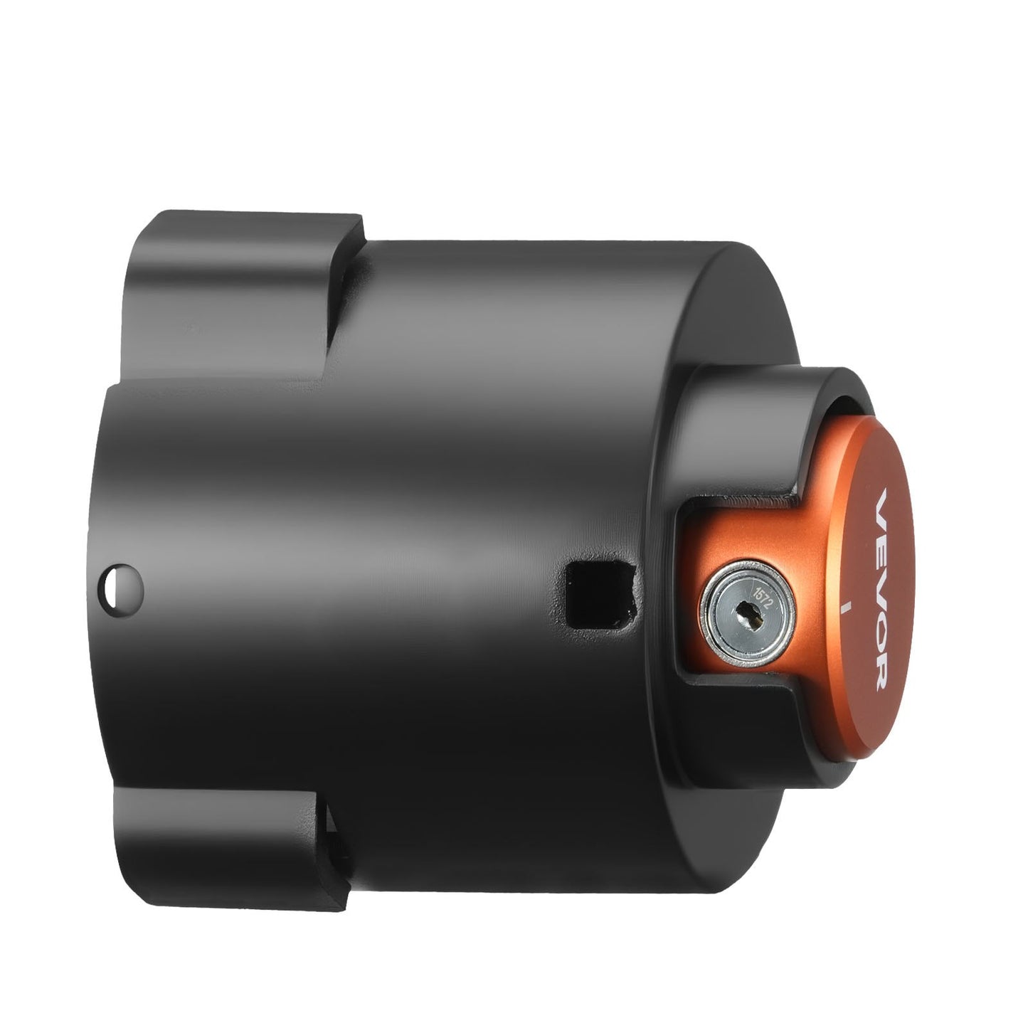 Trailer Lock, Fits 50.6 & 58.6 mm Straight Tongue Ball Couplers, Heavy Duty Hitch Lock with 3 Keys Secures Security Chains, Anti-Theft RV Trailer Tongue Locks for RV, Trailer, Boat