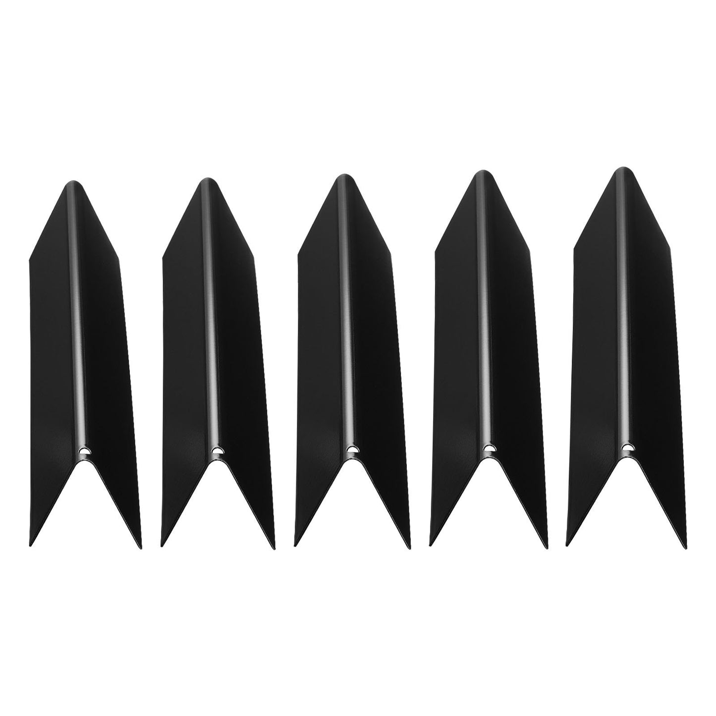 Flavorizer Bars, 39cm Grill Replacement Part, for Weber Spirit I & II 300 Series Grills, Including Spirit E-310, ll S-310, ll E-320, Porcelain-enameled Steel Thicker Heat Plate, 5 Pack