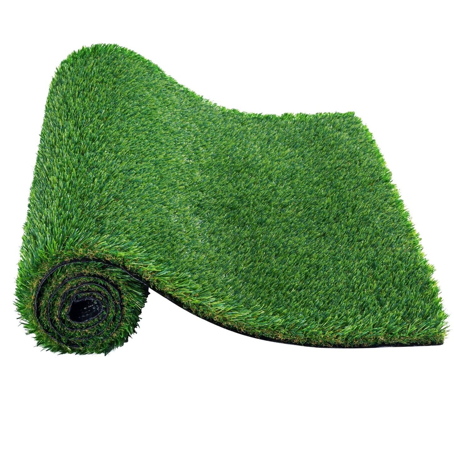 Artifical Grass, 1.8 x 3 m Rug Green Turf, 35mmFake Door Mat Outdoor Patio Lawn Decoration, Easy to Clean with Drainage Holes, Perfect For Multi-Purpose Home Indoor Entryway Scraper Dog Mats