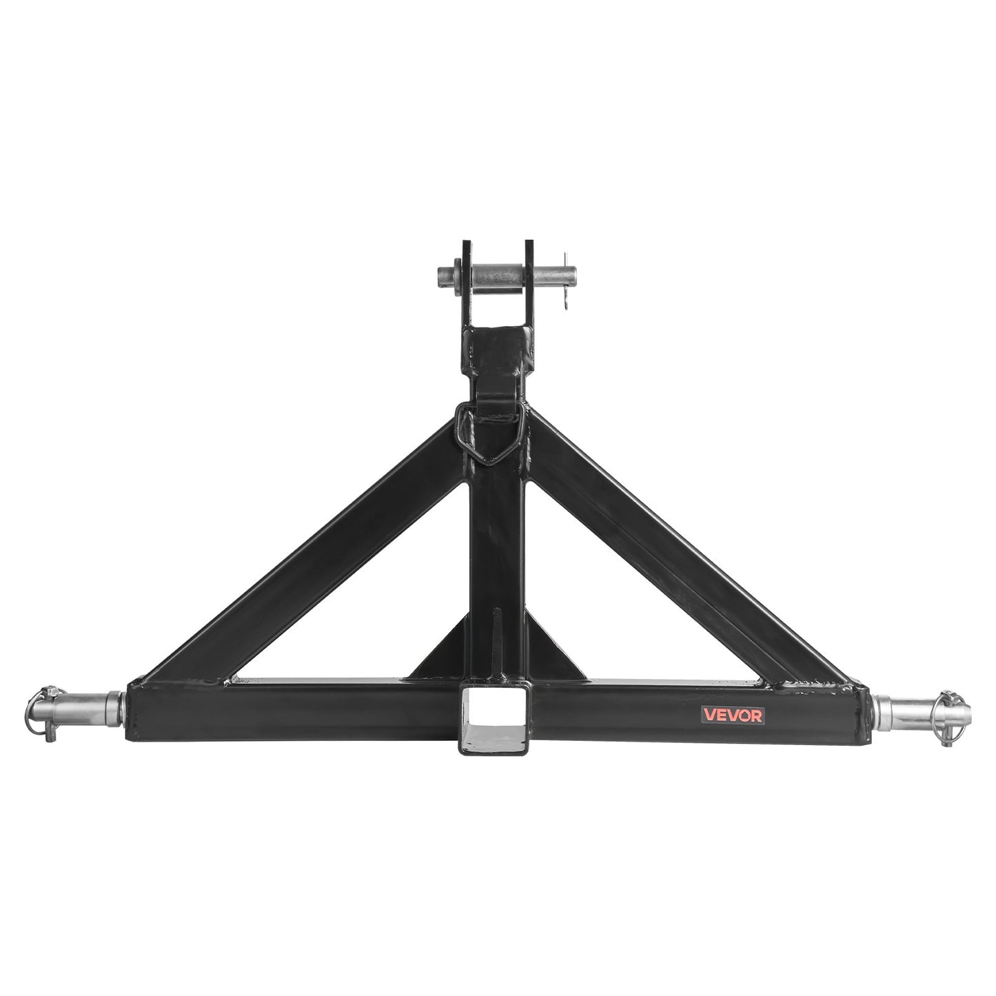 3 Point Hitch Receiver with 2 in Receiver, 3pt Quick Hitch Attachment, 3,000 lbs Capacity, Heavy Duty Tractor Tow Drawbar Adapter, Compatible with Kubota, Mahindra, John Deere, Massey Ferguson
