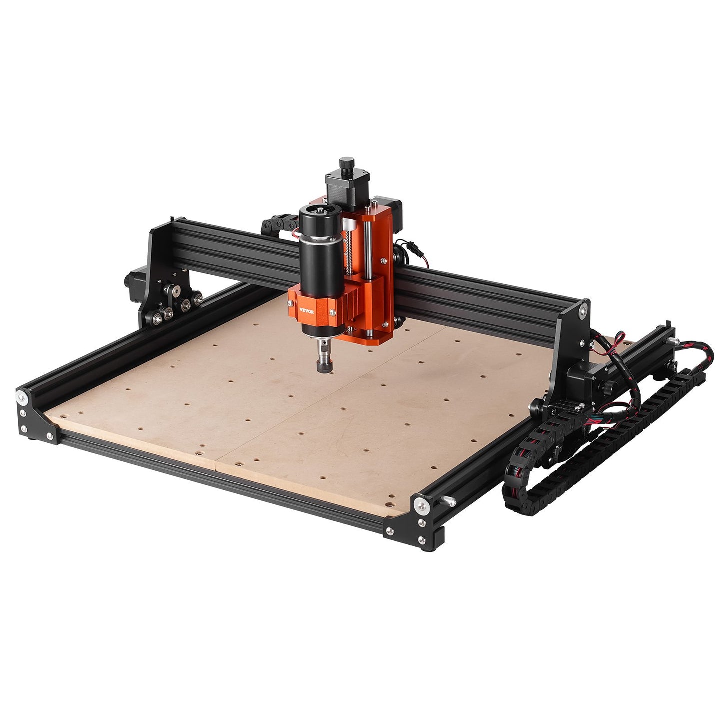 CNC Router Machine, 300W, 3 Axis GRBL Control Wood Engraving Carving Milling Machine Kit, 15.75 x 15.75 x 2.36 in / 400 x 400 x 60 mm Working Area 1200 RPM for Wood Acrylic MDF PVC Plastic Foam