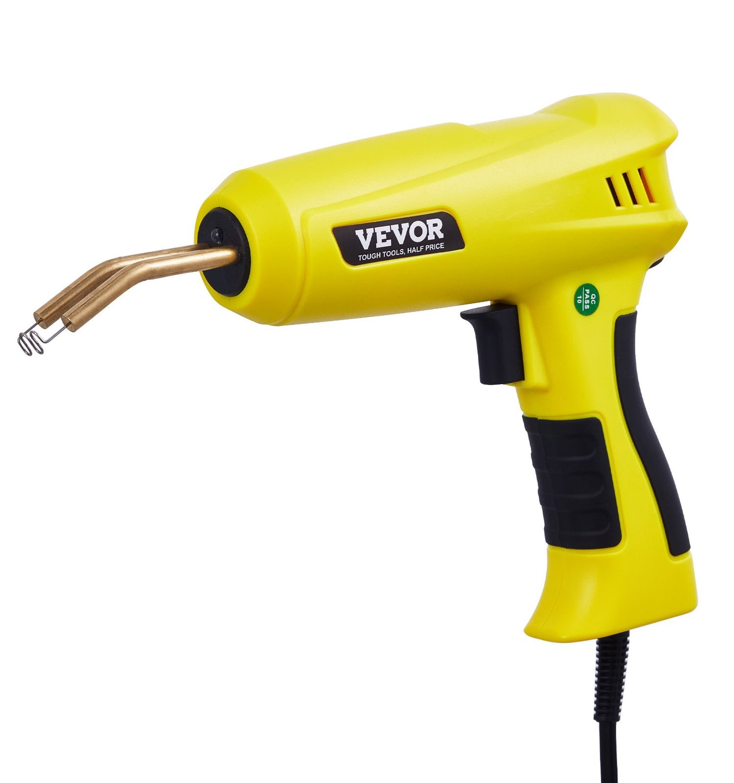 Plastic Welding Kit, 220W Plastic Welder Gun with 1200PCS Hot Staples & 76PCS Welding Rods, Professional Hot Staple Welding Gun with LED Light, Carrying Case for Kayak, Toys, Car Bumper Repair