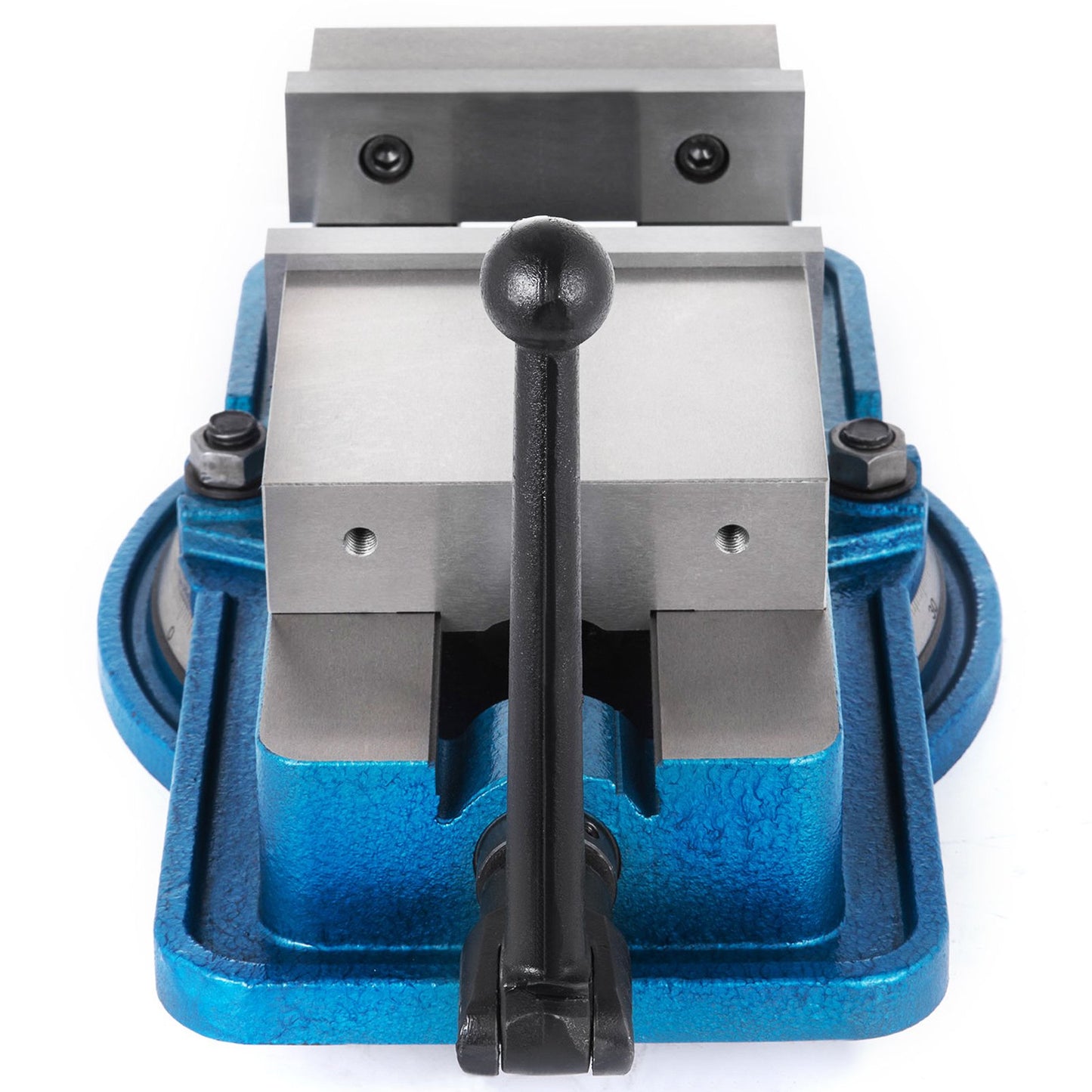 80MM Heavy Duty Milling Vise Bench Clamp Vise High Precision Clamping Vise 3 Inch Jaw Width with 360 Degree Swiveling Base CNC Vise