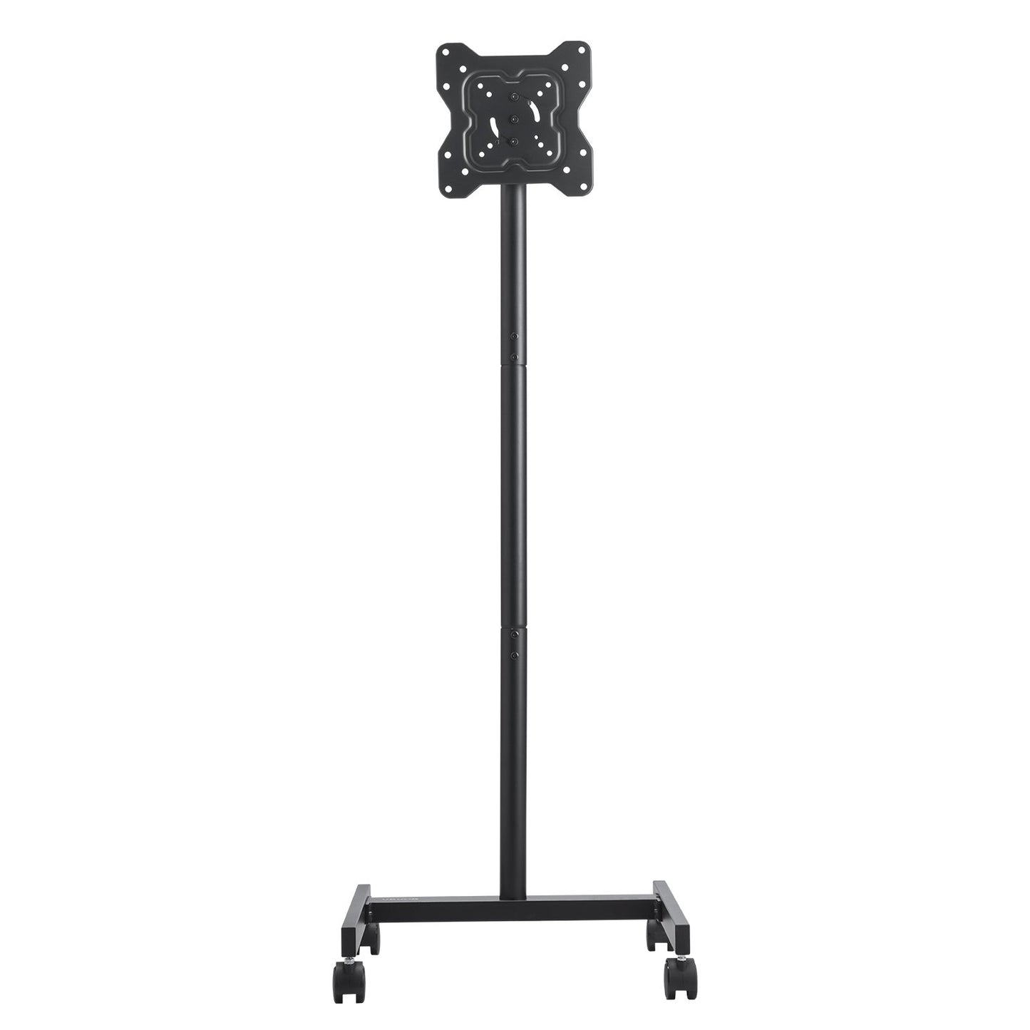 Rolling TV Stand, Mobile TV Cart for 17-55 Inch Screens, Portrait to Landscape, Portable TV Stand with Wheels Holds up to 44 lbs for Living Room, Bedroom, Office, Outdoor, Max VESA 200x200mm