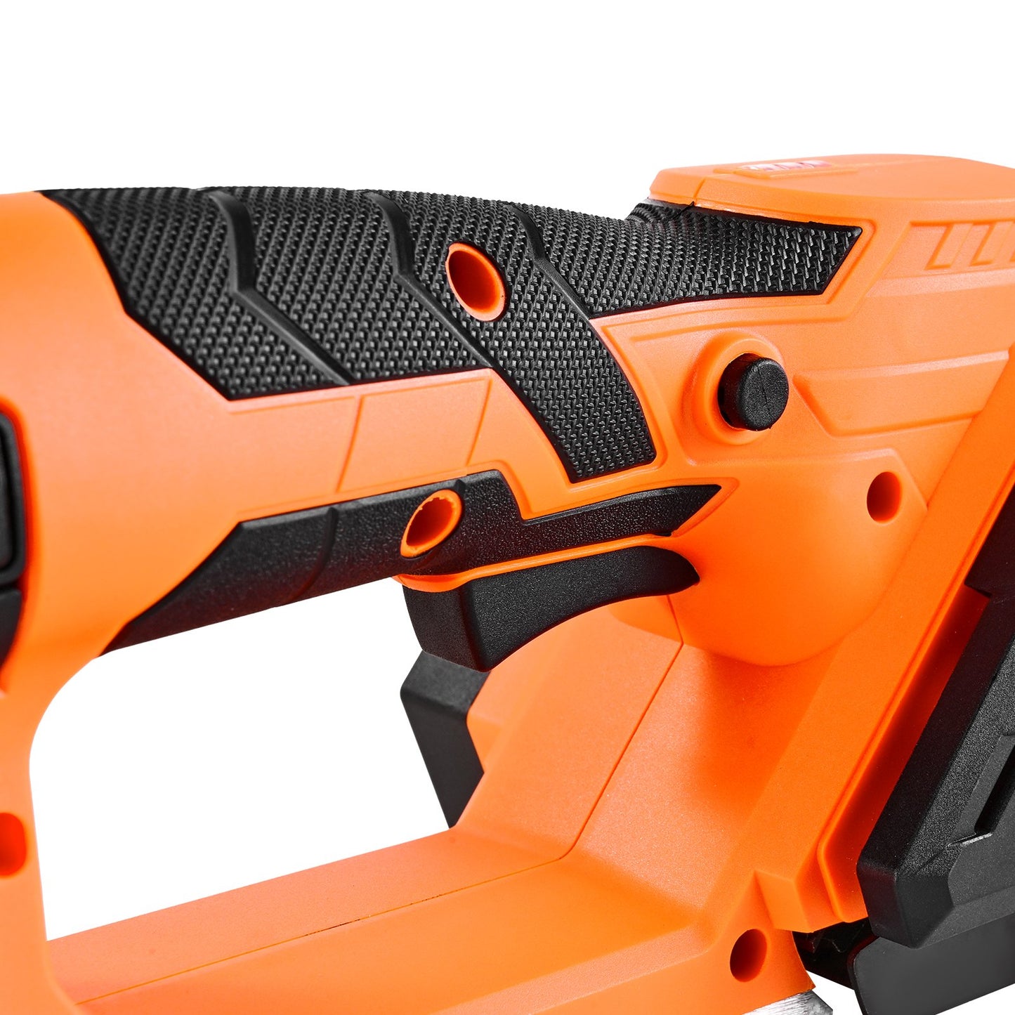 Cordless Handheld Planer, 56 mm Cut Width, 14500 RPM Electric Hand Wood Planer with 2 Ah 12V Lithium Battery, Brushless Motor, Adjustable Cut Depth, 2 Blades, for Woodworking Wood Chamfer DIY