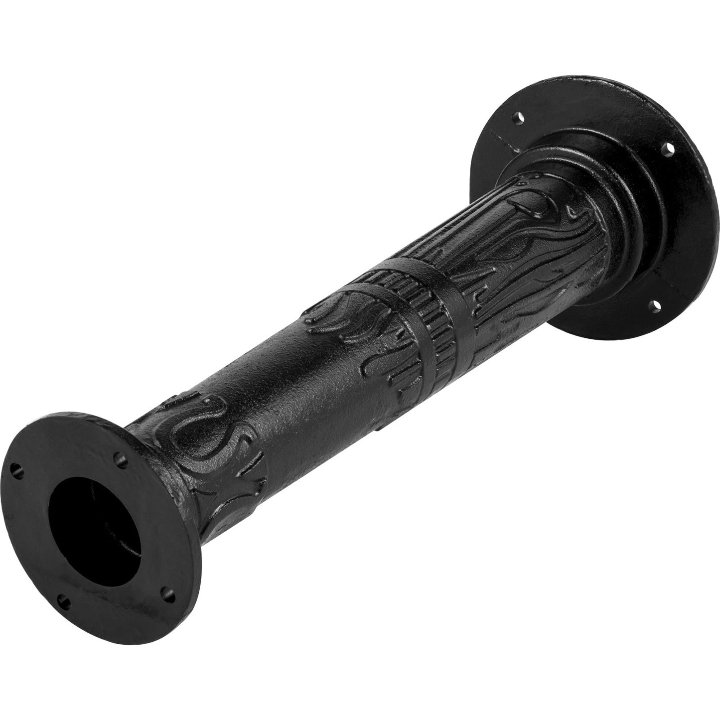 Antique Hand Water Pump Stand Pitcher Pump Stand Cast Iron Well Pump Stand with Pre-set 13 mm(0.5") Holes for Easy Installation Old Fashion Pitcher Hand Pump Stand for Home Yard Pond Garden Outdoors Bl