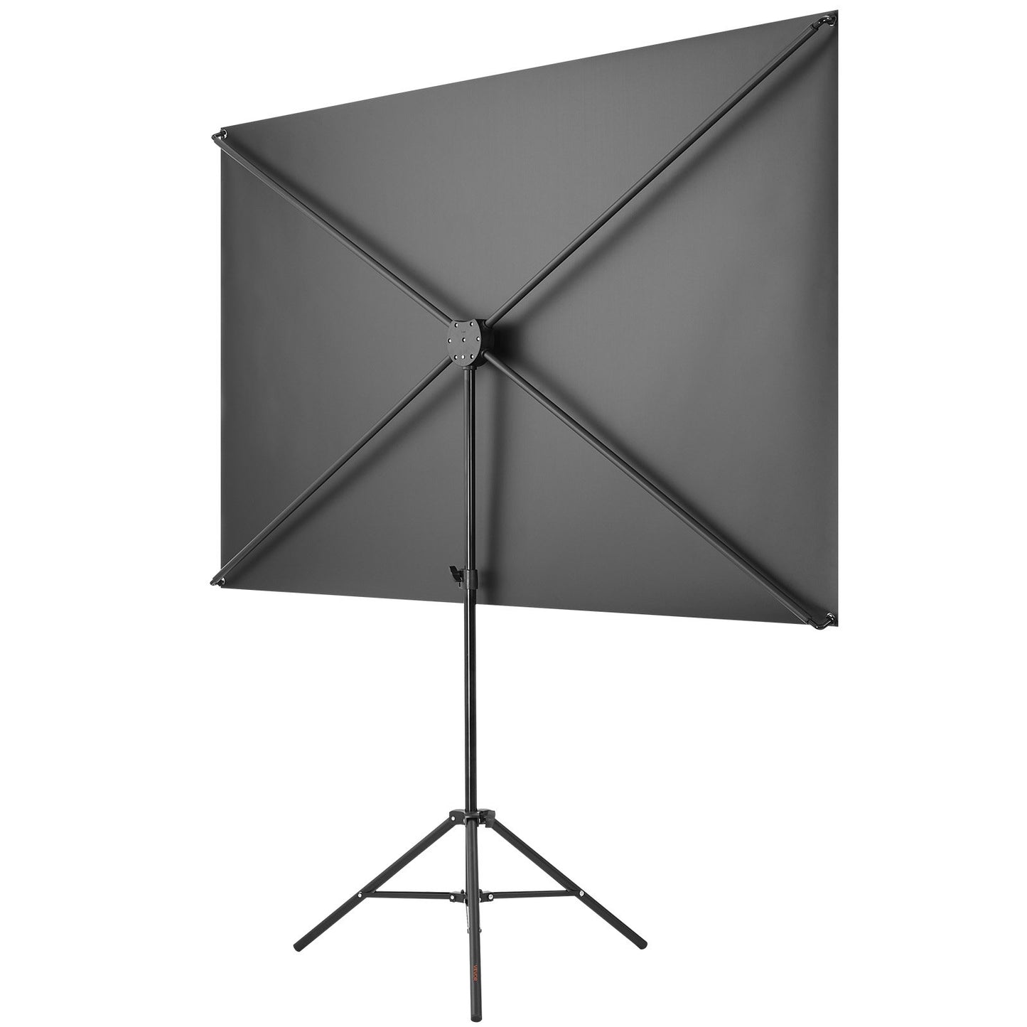 Projector Screen with Stand, 80 Inch 160° Wide Angle Indoor Outdoor Projection Screen, 16:9 4K HD Wrinkleless Portable Tripod Screens with Carry Bag, for Movie Home Theater Office Presentation