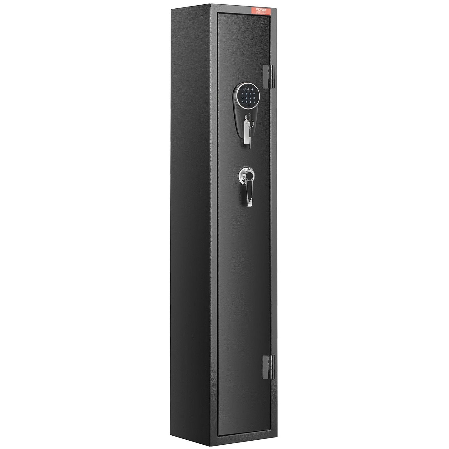 2 Rifles Gun Safe, Rifle Safe with Lock & Digital Keypad, Quick Access Gun Storage Cabinet with Removable Shelf, Pistol Rack, Rifle Cabinet for Home Rifle and Pistols