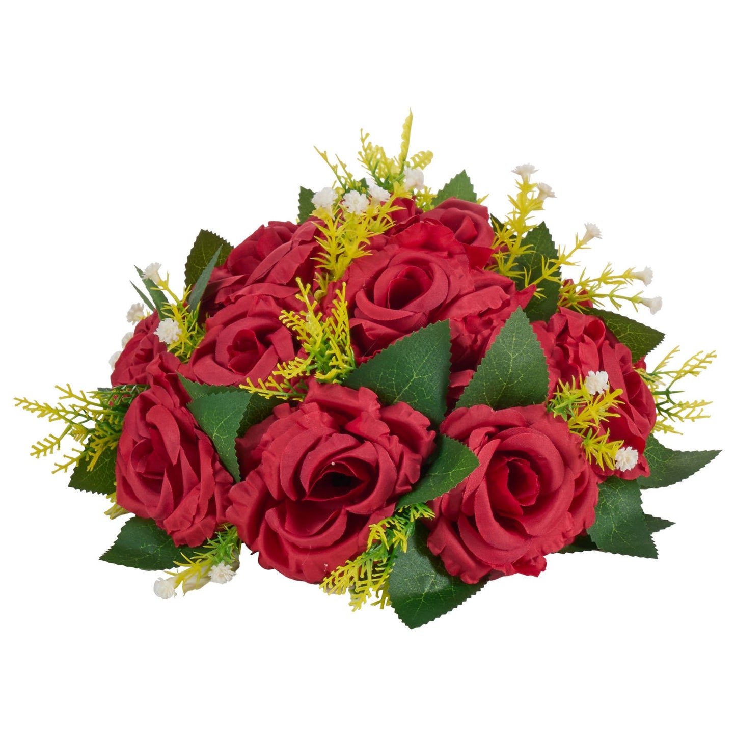Blumenkugel-Arrangement, 10 Stück, 240 mm rote Rosen als Tischdekoration für Hochzeiten, künstliche Blumenkugeln, Deko-Blumenarrangements, Blumenstrauß für Heimpartys und Tischdekorationen