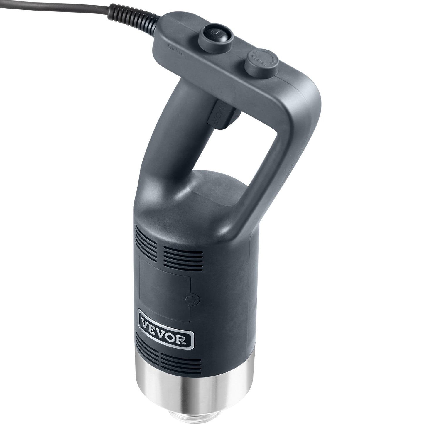 Commercial Immersion Blender, 500 Watt Heavy Duty Hand Mixer, Variable Speed Kitchen Stick Mixer with 304 Stainless Steel Blade, Multi-Purpose Portable Mixer for Soup, Smoothie, Puree, Baby Food