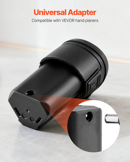 Lithium-Ion Battery, 12V 2Ah, Portable Lithium Battery Pack Replacement, with Universal Adapter, Easy to Carry, Compatible with Makita Interfaces, Cordless Electric Hand Planer, 1-Pack