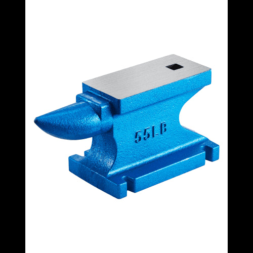 Single Horn Anvil 55Lbs, Cast Iron Anvil Blacksmith Withstands Heavy Blows,Anvil Rugged Round Horn Anvil Blacksmith Jewelers Metalsmith Tool, for Sale Forge Tools and Equipment