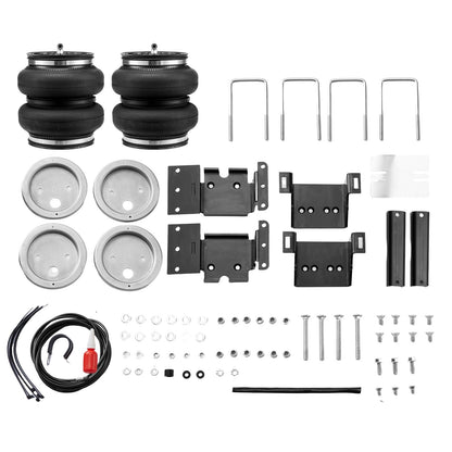 Air Bag Suspension Kit, Air Springs Suspension Bag Kit Compatible with 2011-2019 Chevrolet Silverado 2500/3500HD and GMC Sierra 2500/3500HD 4WD RWD, 5000 lbs Loading, 5 to 100 PSI