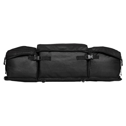 ATV Rear Storage Bag, 50L ATV Rear Cargo Bag with Sponge Seat Cushion & Bottle Holder, 600D Oxford Cloth Rear Seat Gear Bag Fit Most ATVs with Rear Rack, Compatible with ATV, UTV, Can-Am Vehicle