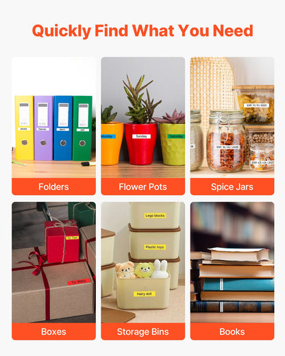 Label Maker Tape, 4 Pack, 0.47 in / 12 mm Black on White Label Maker Refills Compatible for Various Types of Brother P-Touch Labelers, Durable & Long-lasting, Replacement for Letra Tag TZe-231