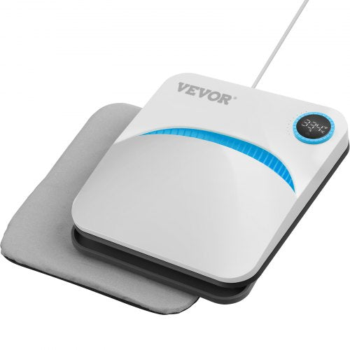 Heat Press Machine,9x9inches Portable Shirt Printing Multifunctional Sublimation Transfer Heat Press Machine PTFE Coated, Easy Iron-on Press for T-shirts/Bags/Pillows/HTV Vinyl Projects