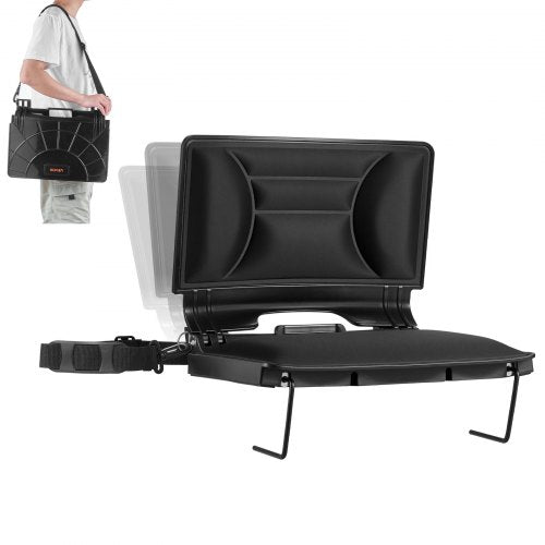 Stadium Seat, Folding Bleacher Chair with Back Support and Thick Cushion, Padded Stadium Seat for Bleacher Includes Shoulder Strap, Hooks, Cup Holder, Lycra Material, Side Pocket, PP Material