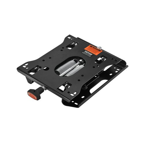 Seat Suspension Kit Without Seat Slider Track, Universal Air Ride Seat Suspension for Zero Turn Lawn Mower, Adjustable Tractor Seat Suspension ‎Kit Compatible with Forklift, Bulldozers Seat