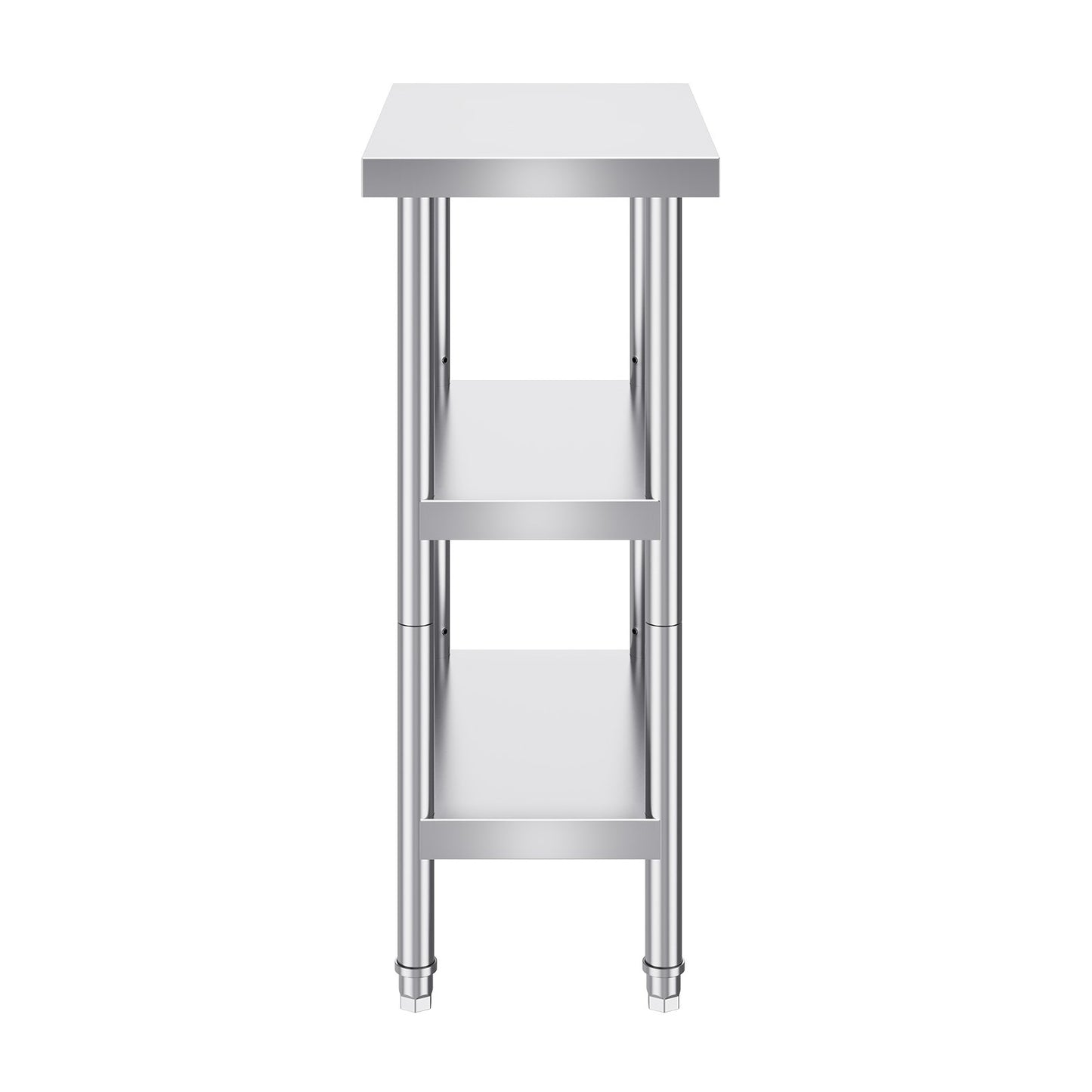 Stainless Steel Food Prep Table Commercial Kitchen Work Table 35.6x61 cm