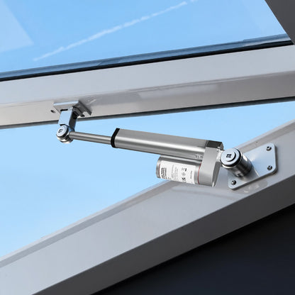 12V Linear Actuator, 101.6mm Stroke 15mm/s High-Speed 1000N Linear Motion Actuator - with IP54 Protection & Mounting Bracket for Lift Desk, Recliner Chairs, Window Door Opener