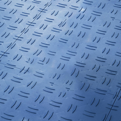 Garage Tiles Interlocking, 12 x 12 x 0.53 inch 50 Pack Garage Floor Covering Tiles, Non-Slip Double-Sided Texture Garage Flooring Tiles, for Garages, Basements, Repair Shops, Blue