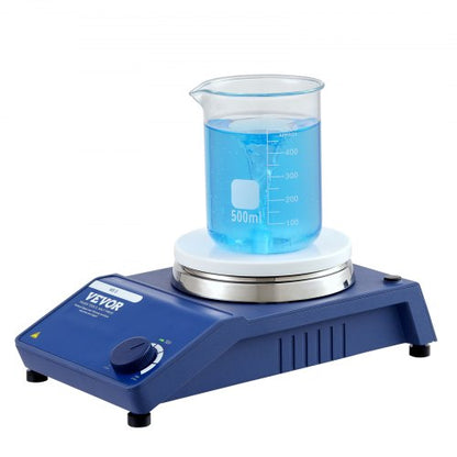 Magnetic Stirrer, 0-1500 RPM Stir Plate with Adjustable Speed Knob, 21L Plate Stirrer Kit, Stir Bar Included