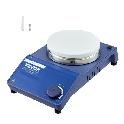 Magnetic Stirrer, 0-1500 RPM Stir Plate with Adjustable Speed Knob, 21L Plate Stirrer Kit, Stir Bar Included