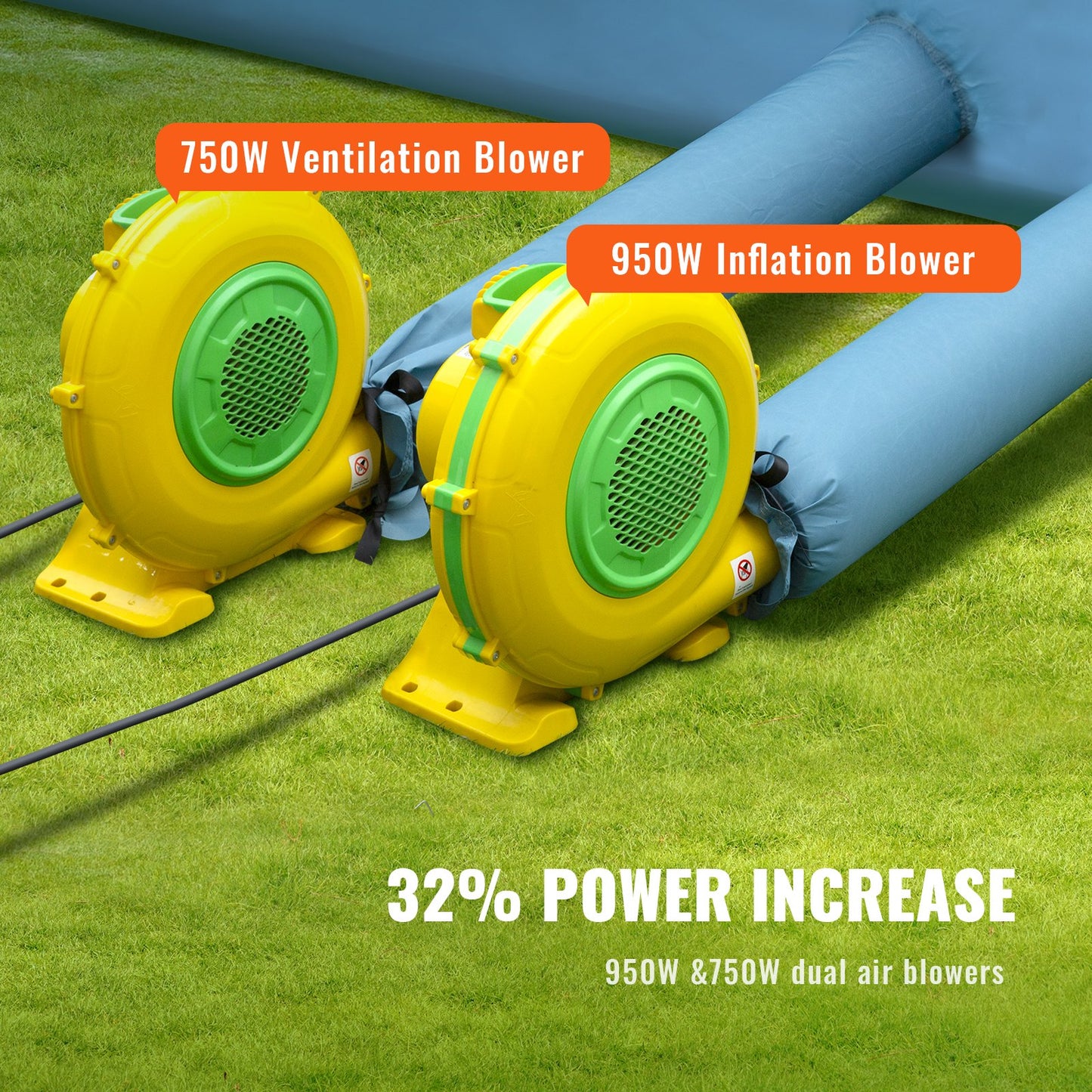 Inflatable Spray Booth Car Paint Tent 792 cm x 457 cm x 335 cm Filter System 2 Blowers