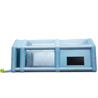 Inflatable Spray Booth Car Paint Tent 792 cm x 457 cm x 335 cm Filter System 2 Blowers