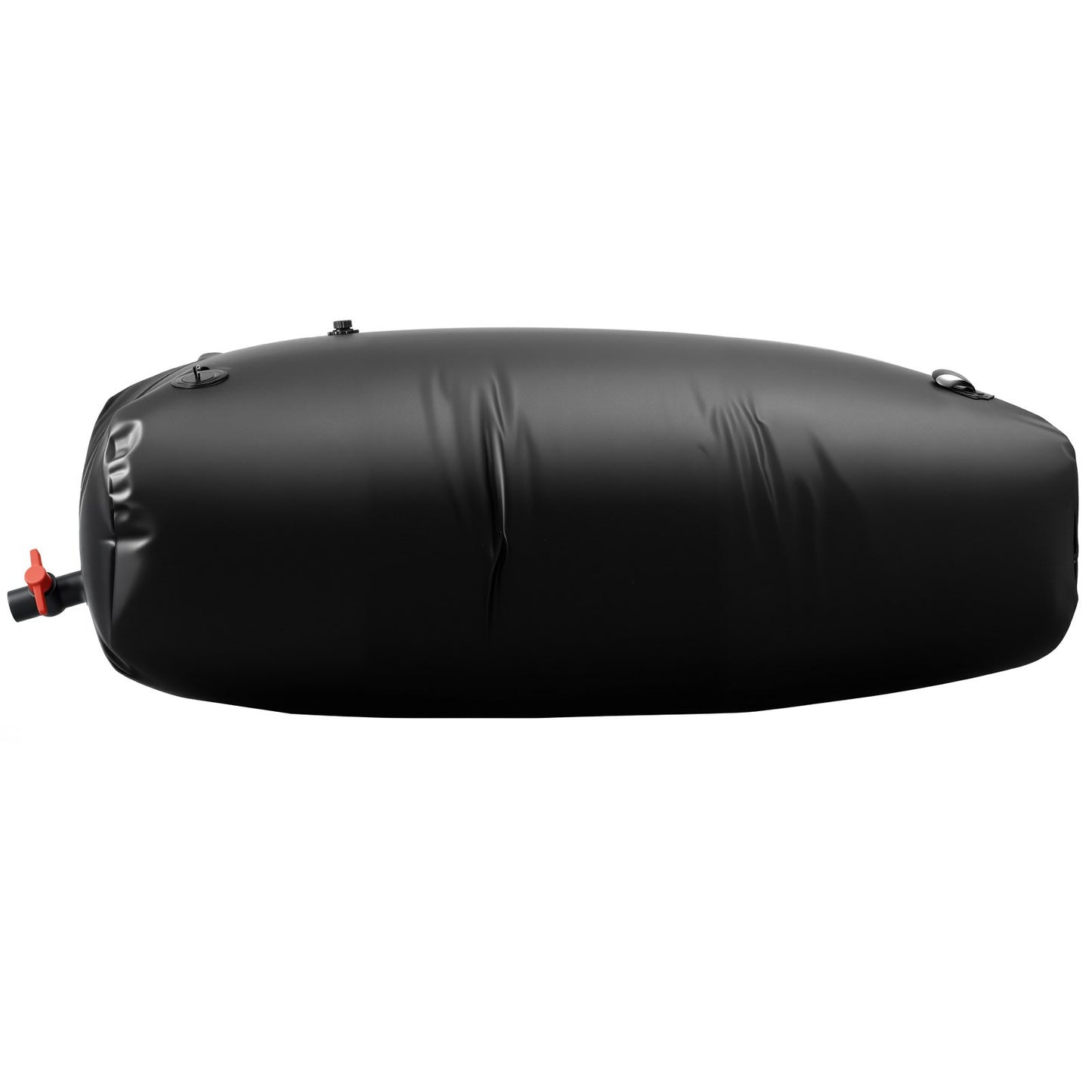 Water Storage Bladder, 1000L Water Storage Container Tank, 1000D PVC Large Capacity Soft Bag Bladder, Collapsible Portable for Garden Irrigation, Camping, RV, Emergency Use - Black
