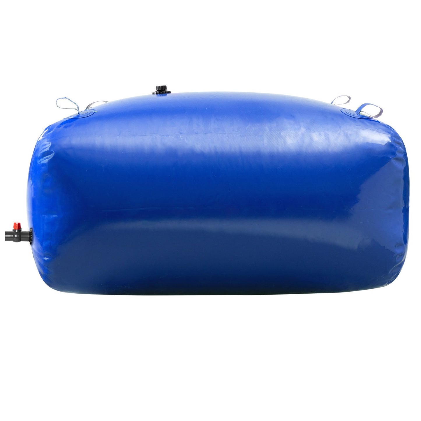 Water Storage Bladder, 400L Water Storage Container Tank, 1000D PVC Large Capacity Soft Bag Bladder, Foldable Portable for Garden Irrigation, Camping, RV, Fire Prevention - Blue