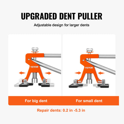 Car Body Dent Puller Bridge Lifter Tool Paintless Hail Remover Repair Kit