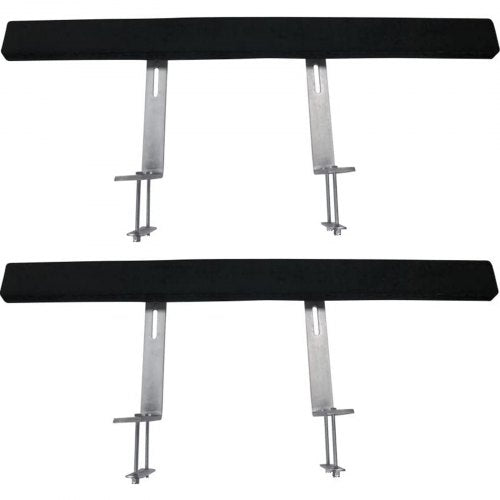Boat Trailer Guide-ons, 48", 2 PCS Rustproof Steel Trailer Guide ons, Trailer Guides with Carpet-Padded Boards, Mounting Parts Included, for Ski Boat, Fishing Boat or Sailboat Trailer