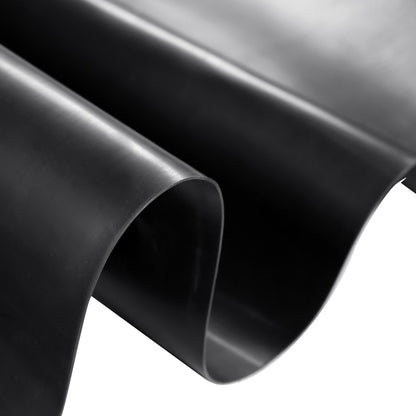 Teichfolie, 9 x 10,6 m, 1,5 mm dick, biegsames EPDM-Material, leicht zuschneidbare Unterlage für Fisch- oder Koiteiche, Wasserspiele, Wasserfallbecken, Springbrunnen, Wassergärten, Schwarz