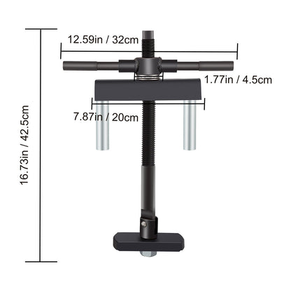 Liner Puller Cylinder Liner Puller, Diesel Engines Liner Puller Tool, Both Dry-Type and Wet-Type Fit Diameter of 75 mm-138 mm, Universal Cylinder Liner Puller Tool Set for Auto Repair