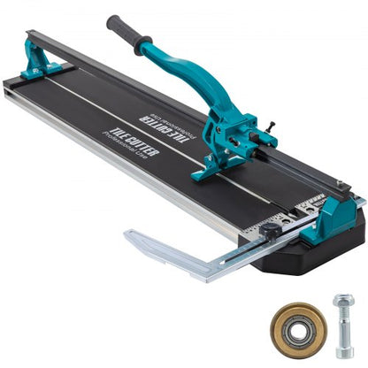 800 mm Tile Cutter Single Rail Manual Tile Cutter 3/5 in Cap w/Precise Laser Positioning Manual Tile Cutter Tools for Precision Cutting